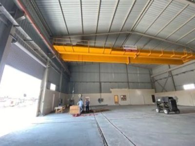 Establishment of a workshop for maintenance of  heat exchanger for The Southern General Company for Fertilizer Industry.